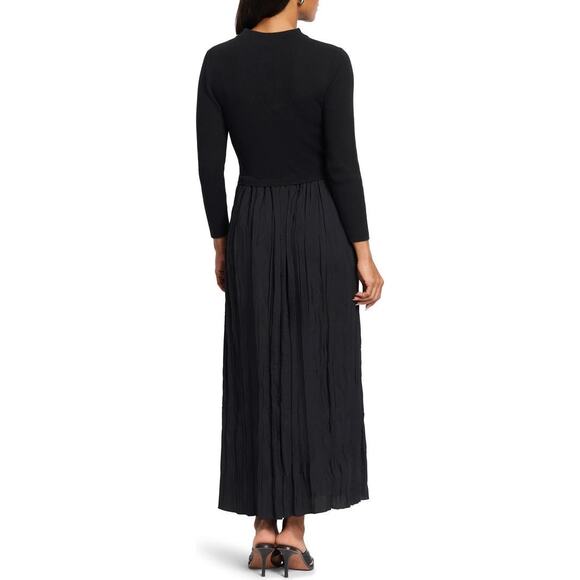 Nic+Zoe Kira Kira Long Sleeve Knit & Woven Dress NWT Size Large - Picture 1 of 9